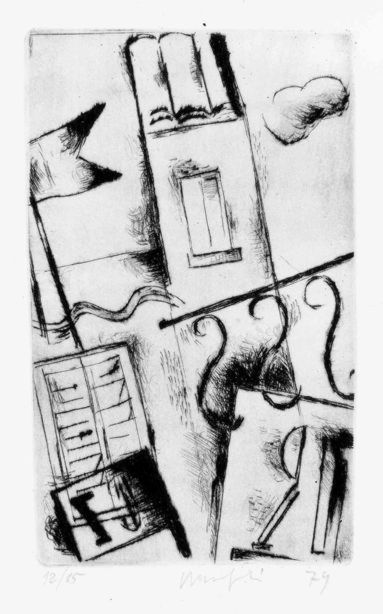 Alberto Manfredi, the roof-terrace